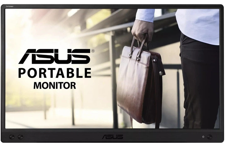 Монітор портативний 15.6" ASUS ZenScreen MB166C Full HD IPS 60 Гц - Б/В - Фото 1 Монітор портативний 15.6" ASUS ZenScreen MB166C Full HD IPS 60 Гц - Б/В - зображення 1