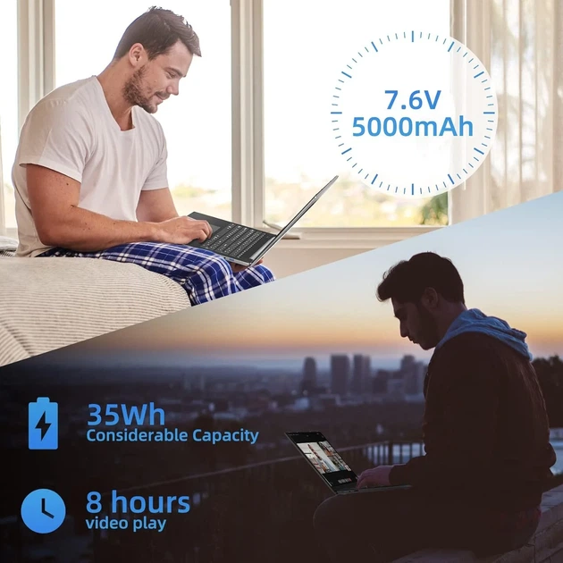 Ноутбук 17.3" SGIN M17 Intel Celeron J4105 RAM 4GB SSD 128GB Windows 11 (UKR) - изображение 6