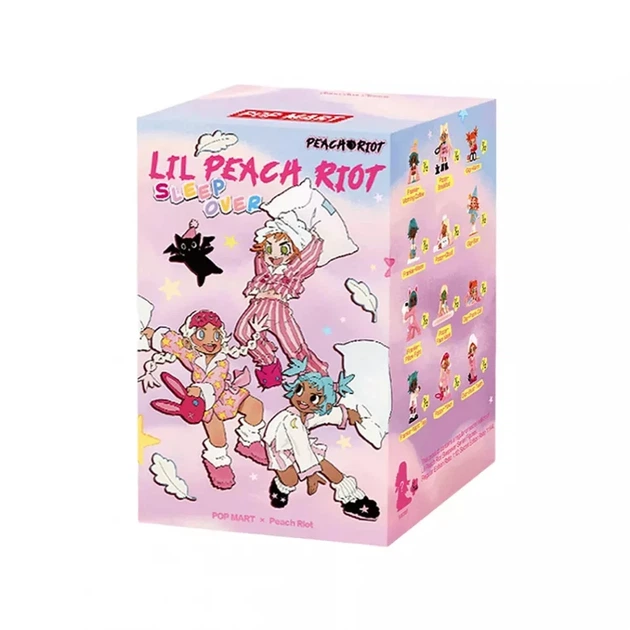 Фігурка-сюрприз Pop Mart Sleepover Lil Peach Riot - Фото 1 Фігурка-сюрприз Pop Mart Sleepover Lil Peach Riot - зображення 1