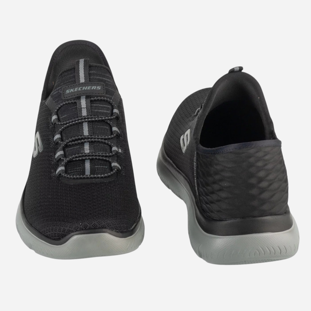 Чоловічі кросівки Skechers Summits High Range 232457-BKCC 42 Сірі (196642387378) - зображення 4