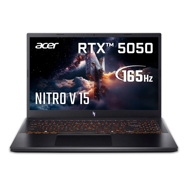 Ноутбук Acer Nitro V 15 ANV15-52-57BB / 15.6” IPS Full HD 165 Гц / Intel Core i5-13420H / RAM 16 ГБ / SSD 512 ГБ / nVidia GeForce RTX 5050, 8 ГБ - Фото 1 Ноутбук Acer Nitro V 15 ANV15-52-57BB / 15.6” IPS Full HD 165 Гц / Intel Core i5-13420H / RAM 16 ГБ / SSD 512 ГБ / nVidia GeForce RTX 5050, 8 ГБ - изображение 1