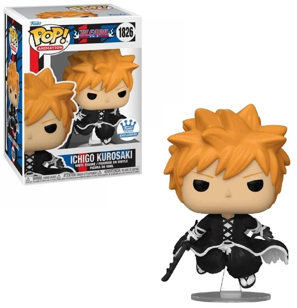 Фігурка Funko Bleach: Ichigo Kurosaki фанко Бліч Ічіго Куросакі (Exclusive) 1826 - Фото 1 Фігурка Funko Bleach: Ichigo Kurosaki фанко Бліч Ічіго Куросакі (Exclusive) 1826 - изображение 1