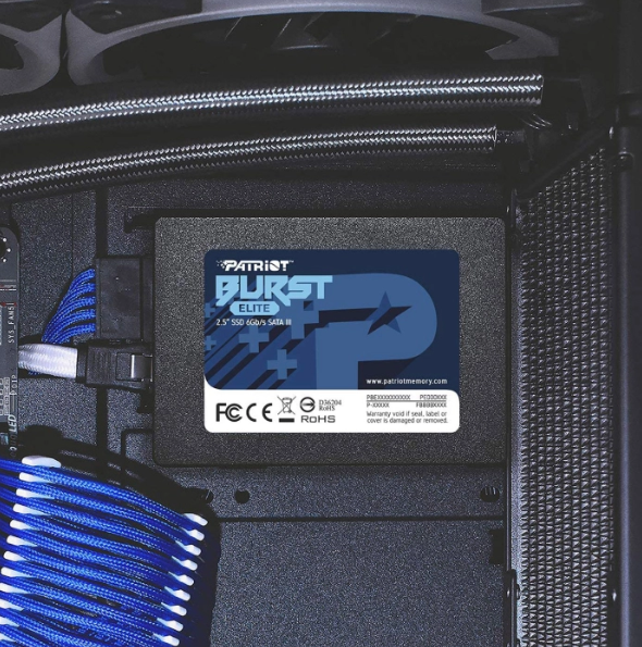 SSD диск Patriot Burst Elite 240GB 2.5" SATAIII TLC (PBE240GS25SSDR) - Фото 5 SSD диск Patriot Burst Elite 240GB 2.5" SATAIII TLC (PBE240GS25SSDR) - зображення 5
