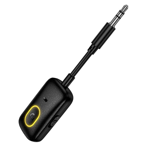 Bluetooth-адаптер-приемник для автомобиля и наушников Hoco E151 AUX 3,5 мм с микрофоном Черный - изображение 3