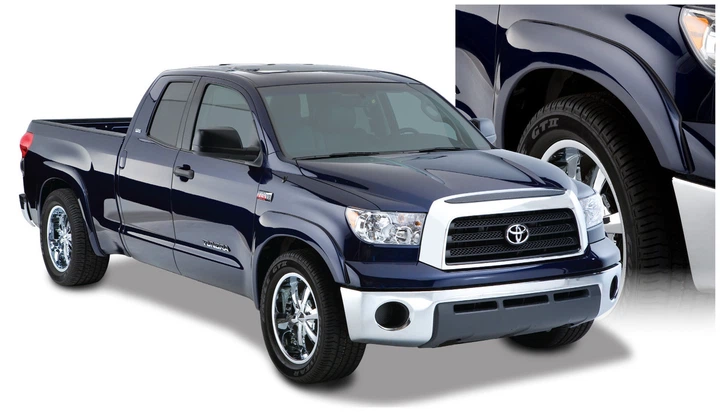 Toyota Tundra 2007-12 Расширители колесных арок на для Toyota Тойота Tundra 2007-12 без брызговиков АМ0026998 - изображение 5