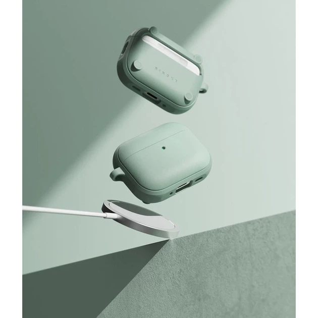 Чохол для навушників Ringke Onyx Magnetic для AirPods Pro 3 Mint with MagSafe (8800328818590) - Фото 4 Чохол для навушників Ringke Onyx Magnetic для AirPods Pro 3 Mint with MagSafe (8800328818590) - зображення 4