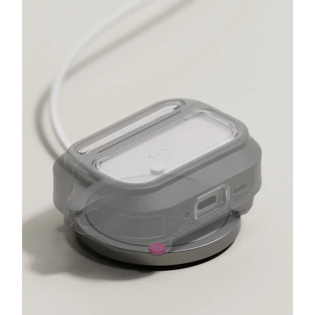 Чохол Ringke UX Magnetic для AirPods Pro 3 Black/Clear with MagSafe (8800293859444) - Фото 4 Чохол Ringke UX Magnetic для AirPods Pro 3 Black/Clear with MagSafe (8800293859444) - зображення 4