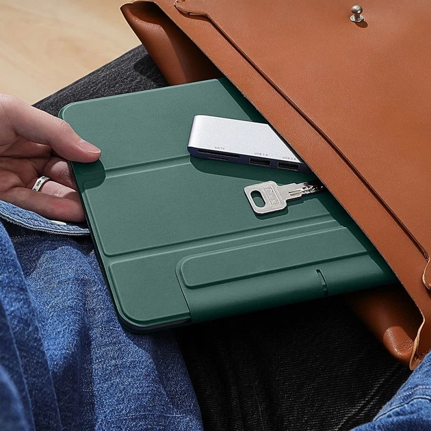 Чохол ESR Rebound Magnetic для iPad Pro 12.9 (2022-2020) / Air 13 7 | 6 (2025-2024) Forest Green (4894240251331) - зображення 7