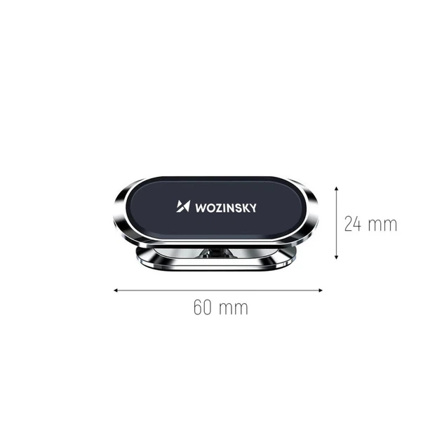 Автодержатель Wozinsky Adhesive Magnetic 360 Car Dashboard Silver (WMH-06) - Фото 14 Автодержатель Wozinsky Adhesive Magnetic 360 Car Dashboard Silver (WMH-06) - изображение 14