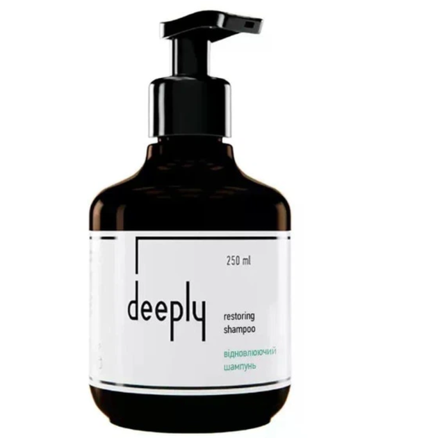 Восстанавливающий шампунь Deeply для волос Restoring Shampoo 250 мл - Фото 1 Восстанавливающий шампунь Deeply для волос Restoring Shampoo 250 мл - изображение 1