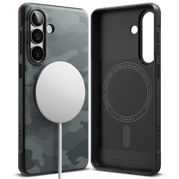Чехол Ringke Onyx Magnetic для Samsung Galaxy S26 Camo Black with MagSafe (8800328816534) - изображение 2