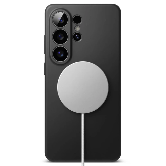 Чехол Ringke Silicone Magnetic для Samsung Galaxy S26 Ultra Black with MagSafe (8800328814691) - Фото 4 Чехол Ringke Silicone Magnetic для Samsung Galaxy S26 Ultra Black with MagSafe (8800328814691) - изображение 4
