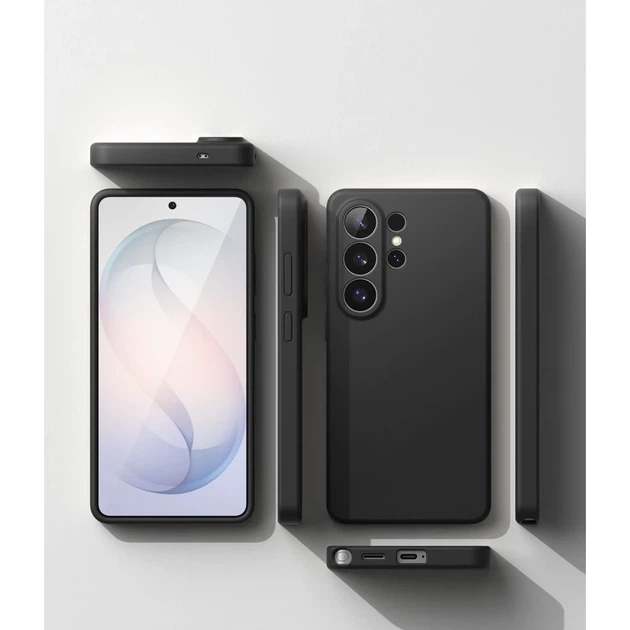 Чехол Ringke Silicone Magnetic для Samsung Galaxy S26 Ultra Black with MagSafe (8800328814691) - Фото 5 Чехол Ringke Silicone Magnetic для Samsung Galaxy S26 Ultra Black with MagSafe (8800328814691) - изображение 5
