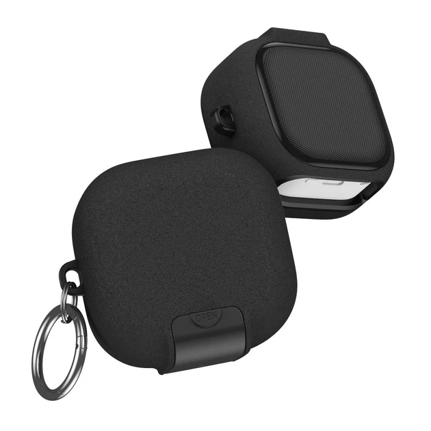 Чехол для наушников Tech-Protect Slim Hook для Samsung Galaxy Buds 4 / 4 Pro Black (5906302392940) - Фото 5 Чехол для наушников Tech-Protect Slim Hook для Samsung Galaxy Buds 4 / 4 Pro Black (5906302392940) - изображение 5