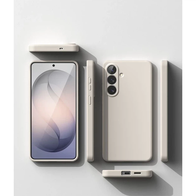 Чехол Ringke Silicone Magnetic для Samsung Galaxy S26 Plus с MagSafe Stone (8800328815278) - Фото 5 Чехол Ringke Silicone Magnetic для Samsung Galaxy S26 Plus с MagSafe Stone (8800328815278) - изображение 5