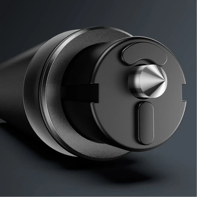 Автоматичний молоток для розбиття скла Baseus Safety Hammer Dark Grey (CRSFH-0G) - зображення 11
