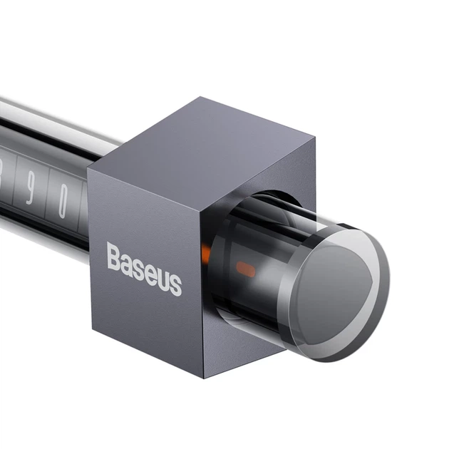 Автовизитка Baseus Parking Plate Grey (CNHM020014) - изображение 2