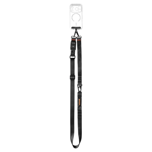 Remień Spigen DA30M Universal Lanyard Strap Crossbody Black (8800283317497) - obraz 3