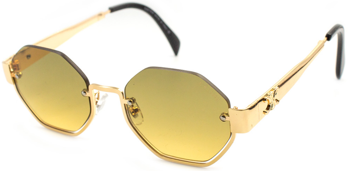 Окуляри для водіїв фотохромні антифари New line Green Yellow JB в подарунок з чохлом і серветкою - зображення 2