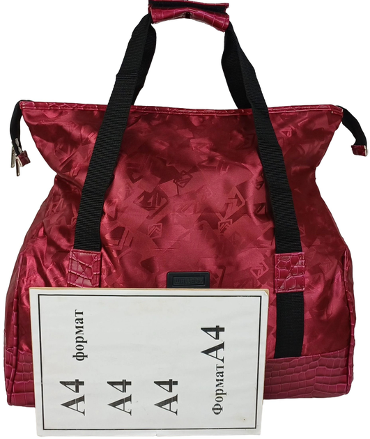 Дорожная Сумка Саквояж 25l Wallaby Бордовая Геометрия (385527) - Фото 10 Дорожная Сумка Саквояж 25l Wallaby Бордовая Геометрия (385527) - изображение 10