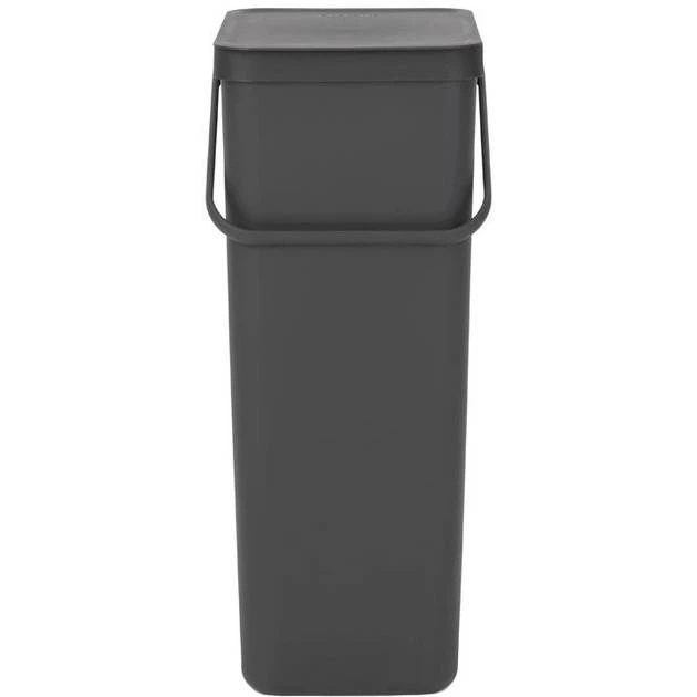 Ведро мусорное Brabantia Sort&Go 40 л серый 251047 (00801062) - Фото 1 Ведро мусорное Brabantia Sort&Go 40 л серый 251047 (00801062) - изображение 1