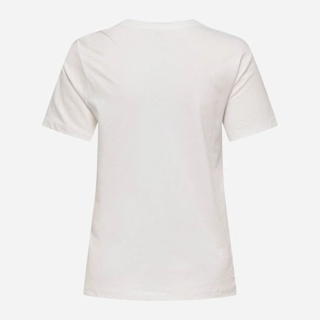 Футболка хлопковая женская ONLY 15317989 XL Cloud Dancer (5715866608677) - изображение 4