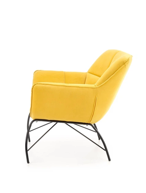 Fotel wypoczynkowy Halmar Belton Żółty (V-CH-BELTON-FOT-ŻÓŁTY) (5905248110793) - obraz 5