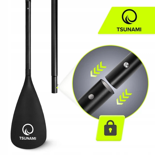 Весло двостороннє для SUP дошки TSUNAMI 4fizjo - изображение 7