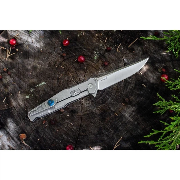 Складной нож Ruike P108-SF серебристый - изображение 6
