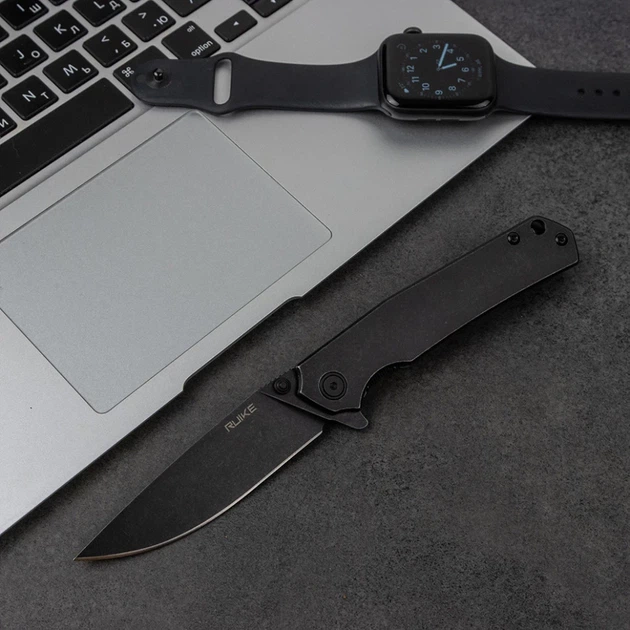 Складной нож Ruike P801-SB Black Limited Edition - изображение 4