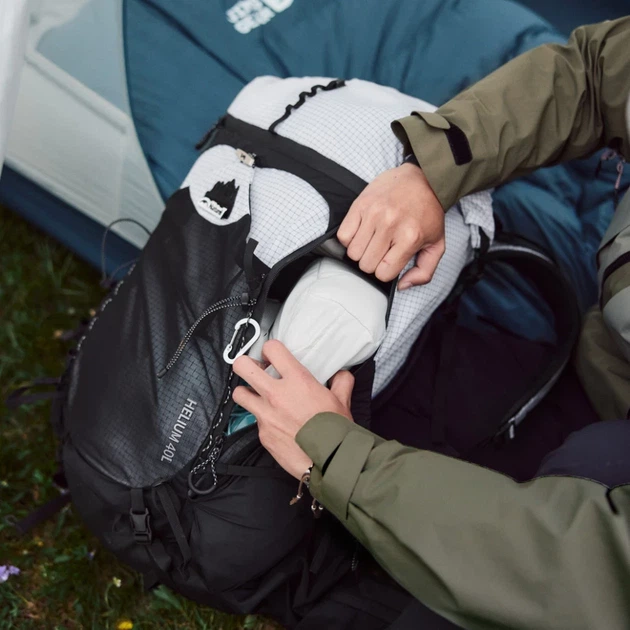 Рюкзак туристичний Naturehike Helium CNK2450XB016, 40 л, білий, L - зображення 8