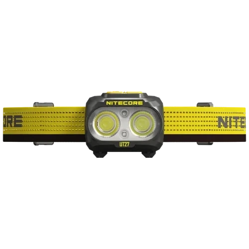 Налобний ліхтар Nitecore UT27 PRO 2024 (2x NiteLab UHE LED, 800 люмен, 4 режими, 3xAAA, HLB1500), білий - зображення 3