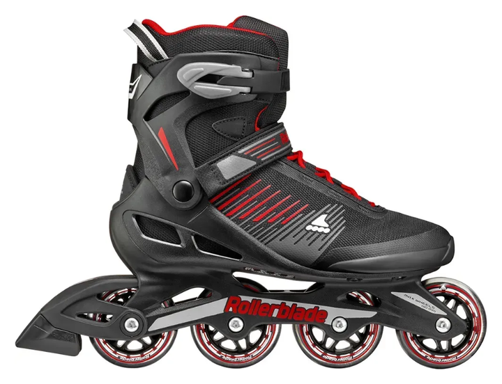 Rollerblade ролики Zetrablade black-red 270 (270) - Фото 1 Rollerblade ролики Zetrablade black-red 270 (270) - зображення 1