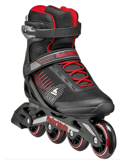 Rollerblade ролики Zetrablade black-red 270 (270) - Фото 3 Rollerblade ролики Zetrablade black-red 270 (270) - зображення 3