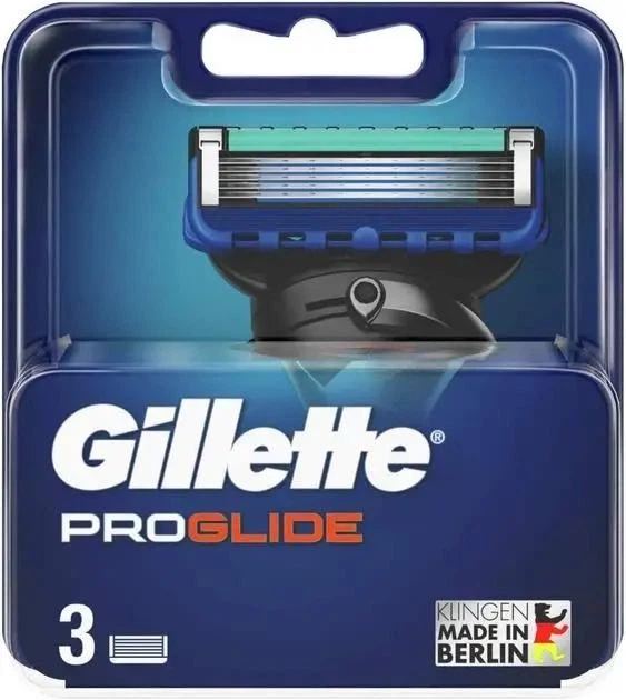 Сменные кассеты (лезвия) для бритья Gillette Fusion ProGlide 3 шт. (358984795) - Фото 2 Сменные кассеты (лезвия) для бритья Gillette Fusion ProGlide 3 шт. (358984795) - изображение 2