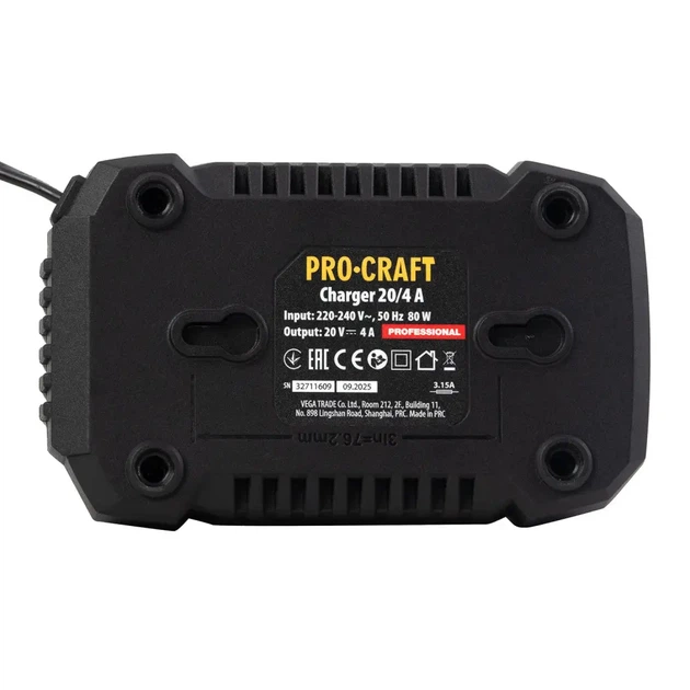 Зарядное устройство ProCraft Charger 20/4 А (030292) - изображение 5