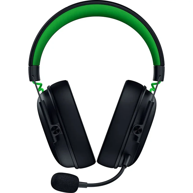 Навушники бездротові Razer Blackshark V3 X Hyperspeed для Xbox Чорно-зелені (RZ04-05420200-R3M1) - зображення 2
