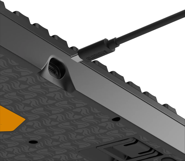 Клавіатура дротова Glorious GMBK 75% Black (GLO-GMBK75-BLK-US) - зображення 4