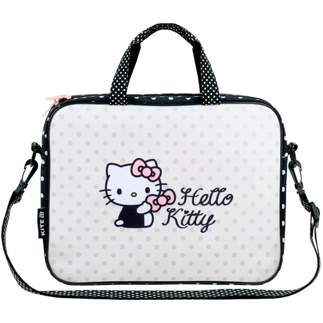 Шкільна текстильна сумка Kite Hello Kitty HK26-589-2 - Фото 2 Шкільна текстильна сумка Kite Hello Kitty HK26-589-2 - зображення 2
