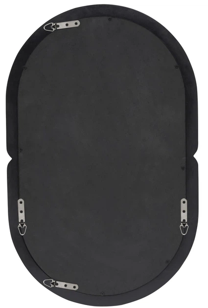 Настінне дзеркало Halmar Poster V-CH-POSTER-LUS-CZARNY Чорне (5905248137103) - зображення 5