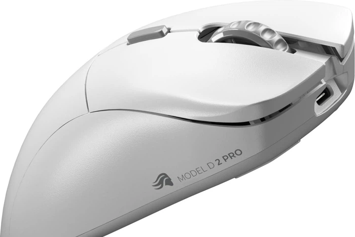Mysz Glorious Model D 2 Pro 4K/8KHz Edition Wireless White (GLO-MS-PDWV2-4K8K-W) - obraz 6