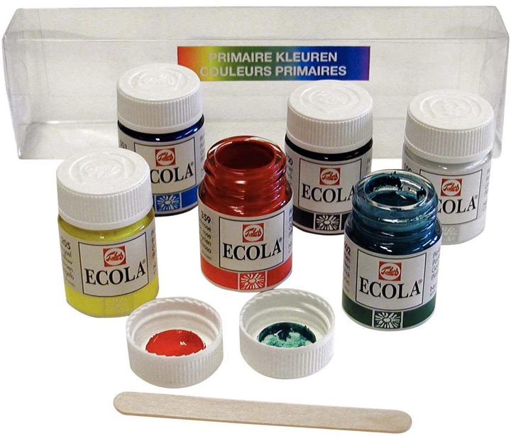 Набір гуашевих фарб Bruynzeel Ecola 6 x 16 мл (8712079285081) - зображення 2