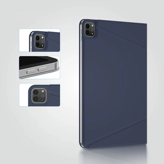 Чохол AMAZINGthing Matte Pro Mag Folio для Apple iPad Air M3/M4 13" Dark Blue (4896238003854) - зображення 5