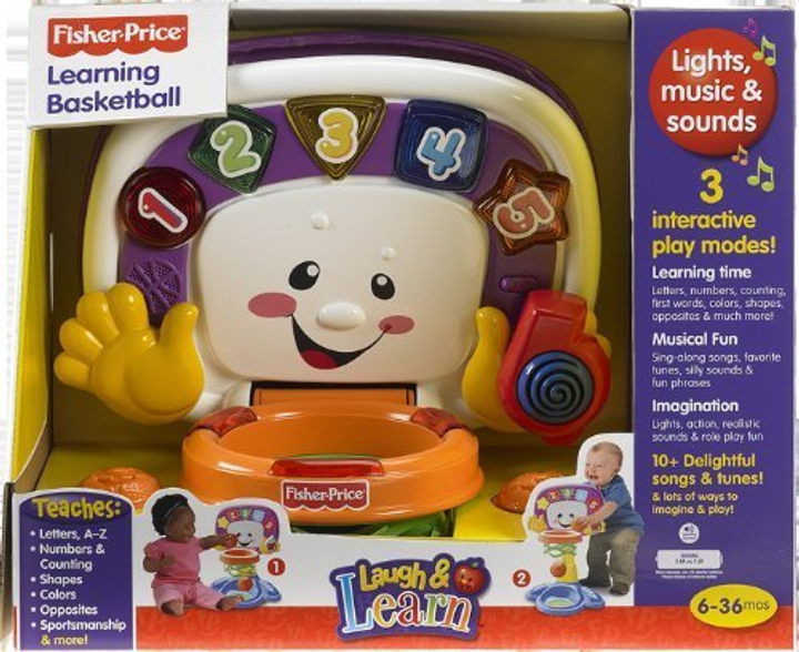 Fisher price laugh cheap and learn basketball