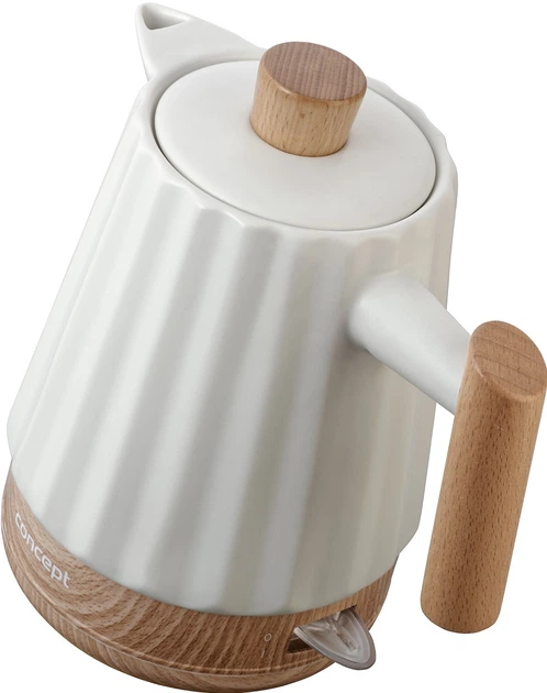 Czajnik elektryczny Concept Birdy RK0090 Biały - obraz 5