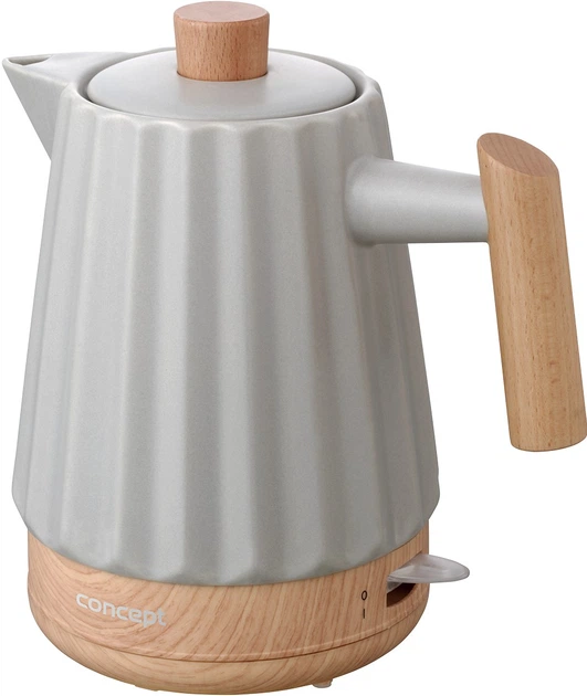Czajnik elektryczny Concept Birdy RK0091 Jasnoszary - obraz 4