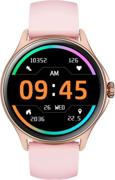 Смарт-годинник Niceboy Watch Pixel 2 Rose Gold (8594182429206) - зображення 2