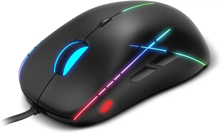 Проводная мышь Ozone Neon X50 / 6200 DPI / 6 кнопок / RGB-подсветка / Black Б/В - изображение 3