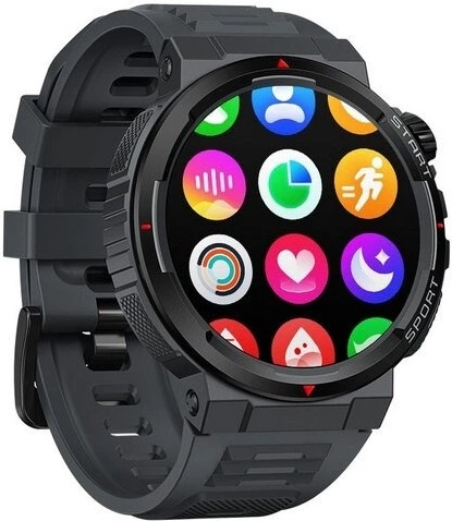 Smartwatch Zeblaze Ares 3 Plus Lava Black (6946639813212) - obraz 3