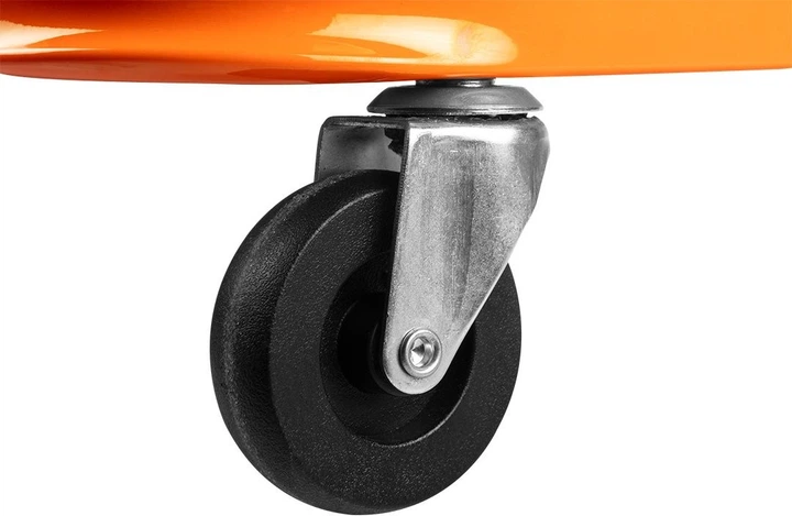 Stołek warsztatowy NEO Tools na kółkach z półką na narzędzia 11-604 (5907558477269) - obraz 4